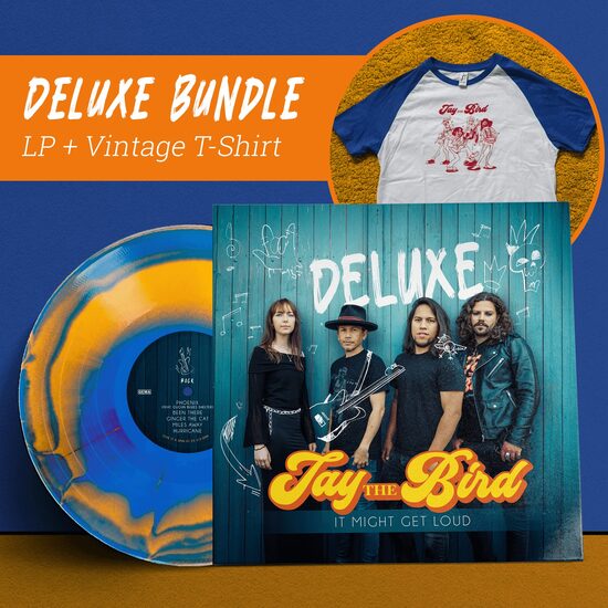 IMGL Deluxe Vinyl 12" + Vintage Shirt Blue